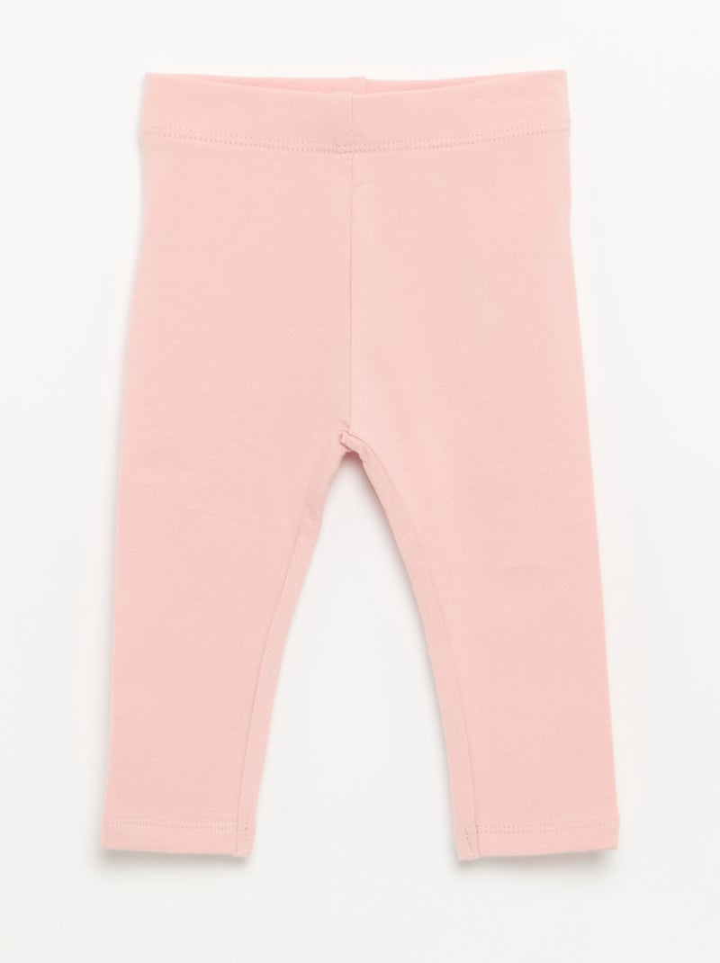3er-Pack lange Leggings Weiß - Kiabi