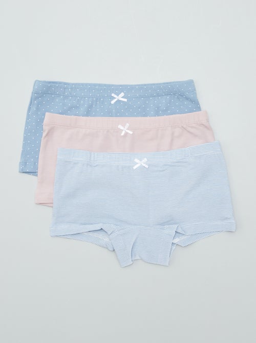 3er-Pack Shortys - Kiabi