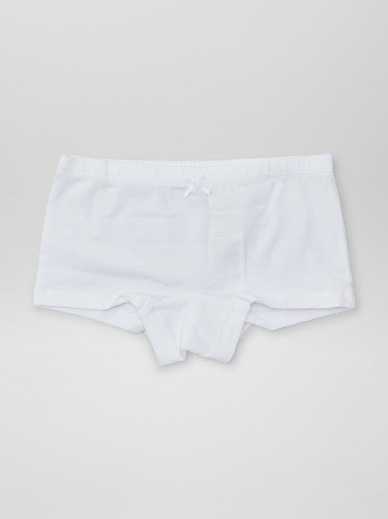 3er-Pack Shortys Weiß/schwarz - Kiabi