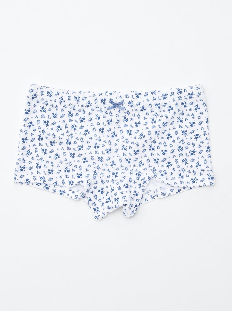 3er-Pack Shortys WEISS - Kiabi