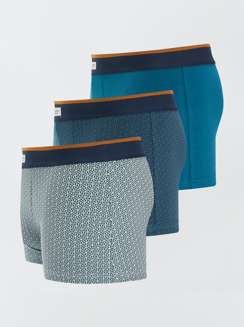 3er-Pack Stretch-Boxershorts - Kiabi