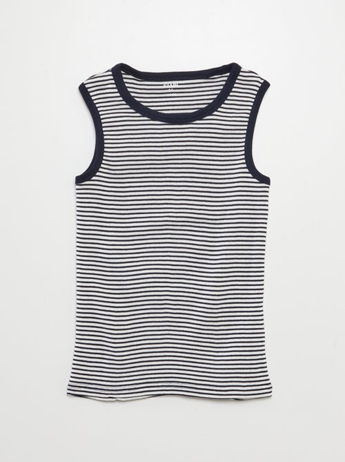 3er-Pack Tanktops - Kiabi