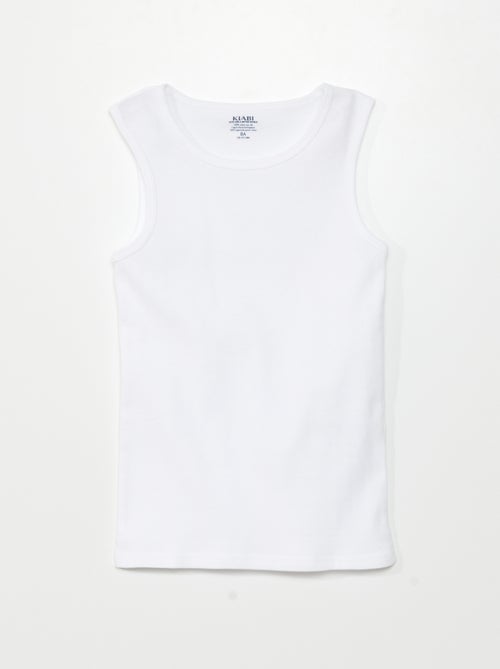 3er-Pack Tanktops - Kiabi