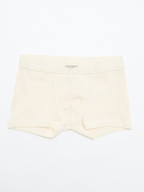 3er-Pack uni Boxershorts - Kiabi