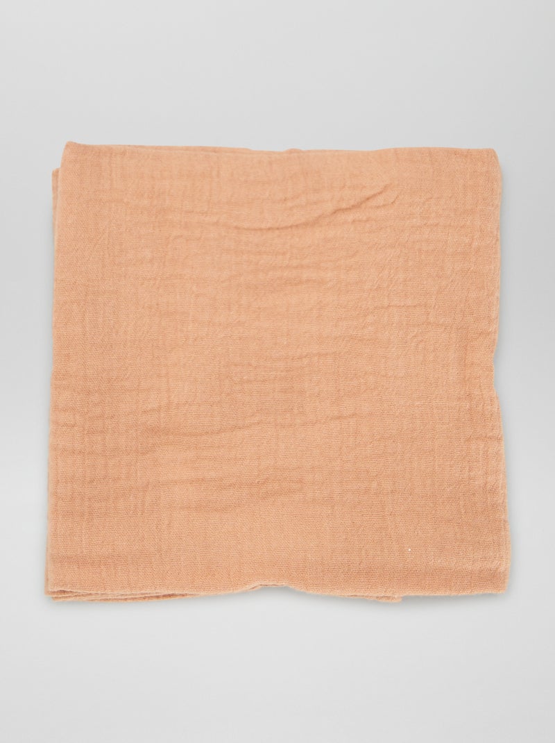 3er-Set Baumwolltücher Beige - Kiabi