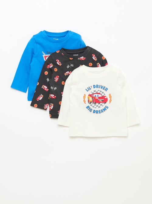 3er-Set 'Cars' T-Shirts - Kiabi