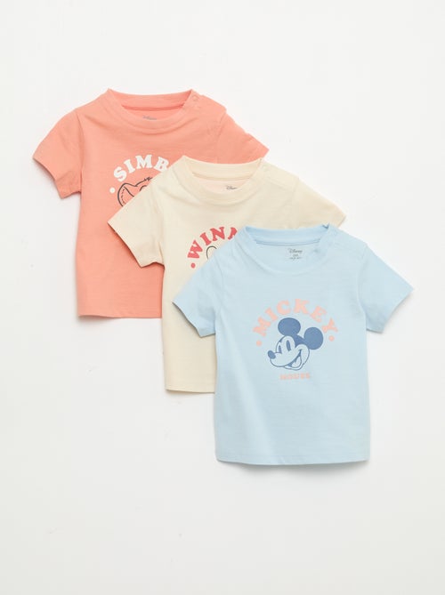 3er-Set 'Disney'-T-Shirts mit Aufdruck - Kiabi