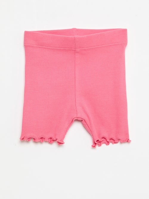 3er-Set gerippte Velohosen - Kiabi