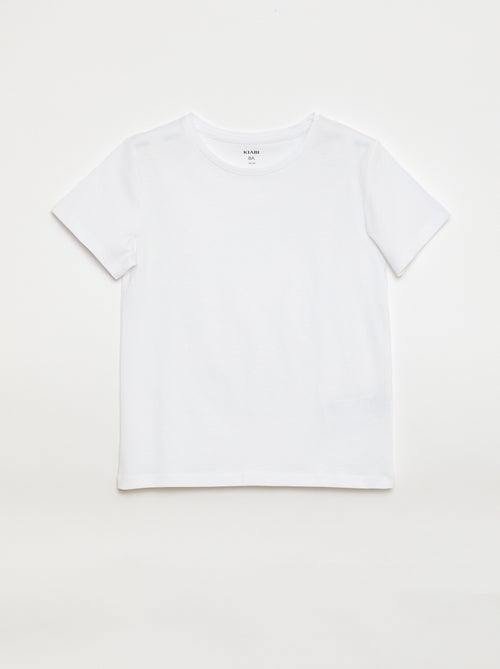 3er-Set Kurzarm-T-Shirts - Kiabi