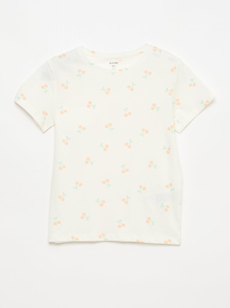 3er-Set Kurzarm-T-Shirts Grün - Kiabi
