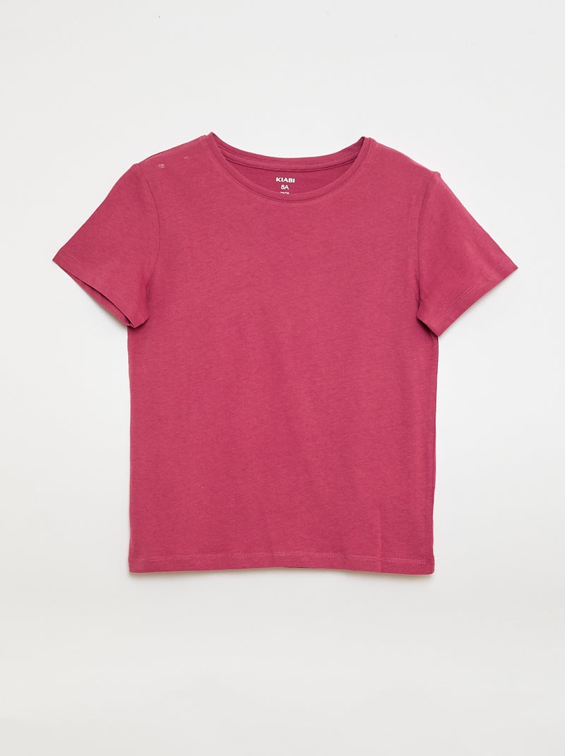 3er-Set Kurzarm-T-Shirts Weiß - Kiabi