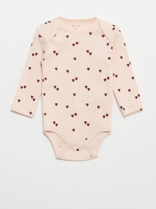 3er-Set Langarm-Bodys - Kiabi 3er-Set Langarm-Bodys - Kiabi