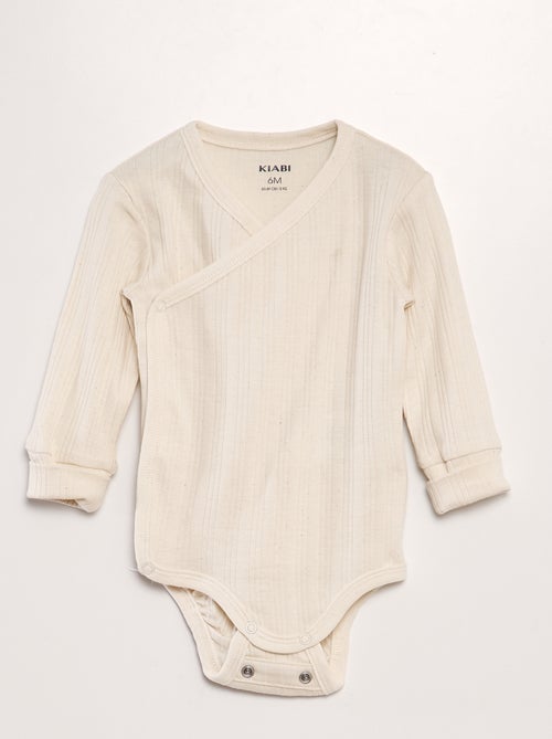 3er-Set mitwachsender Bodys - Kiabi