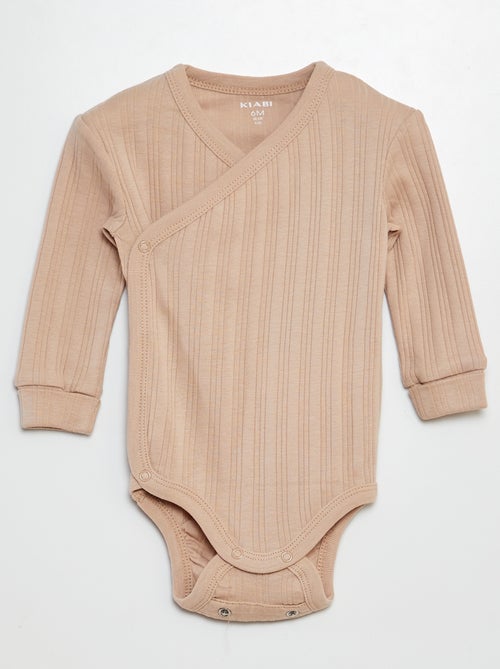 3er-Set mitwachsender Bodys - Kiabi