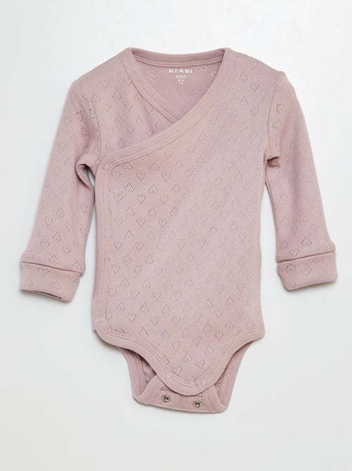 3er-Set mitwachsender Bodys - Kiabi