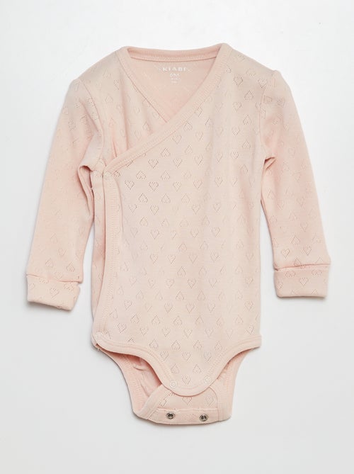 3er-Set mitwachsender Bodys - Kiabi