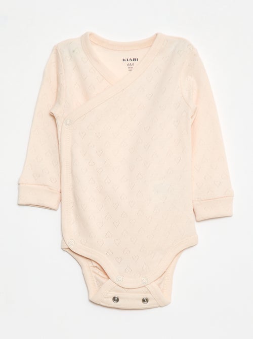 3er-Set mitwachsender Bodys - Kiabi