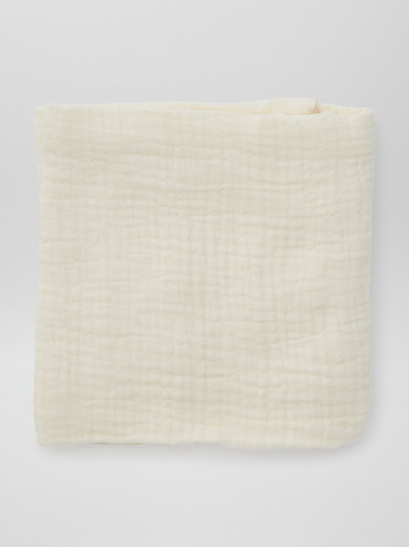3er-Set Mulltücher KHAKI - Kiabi