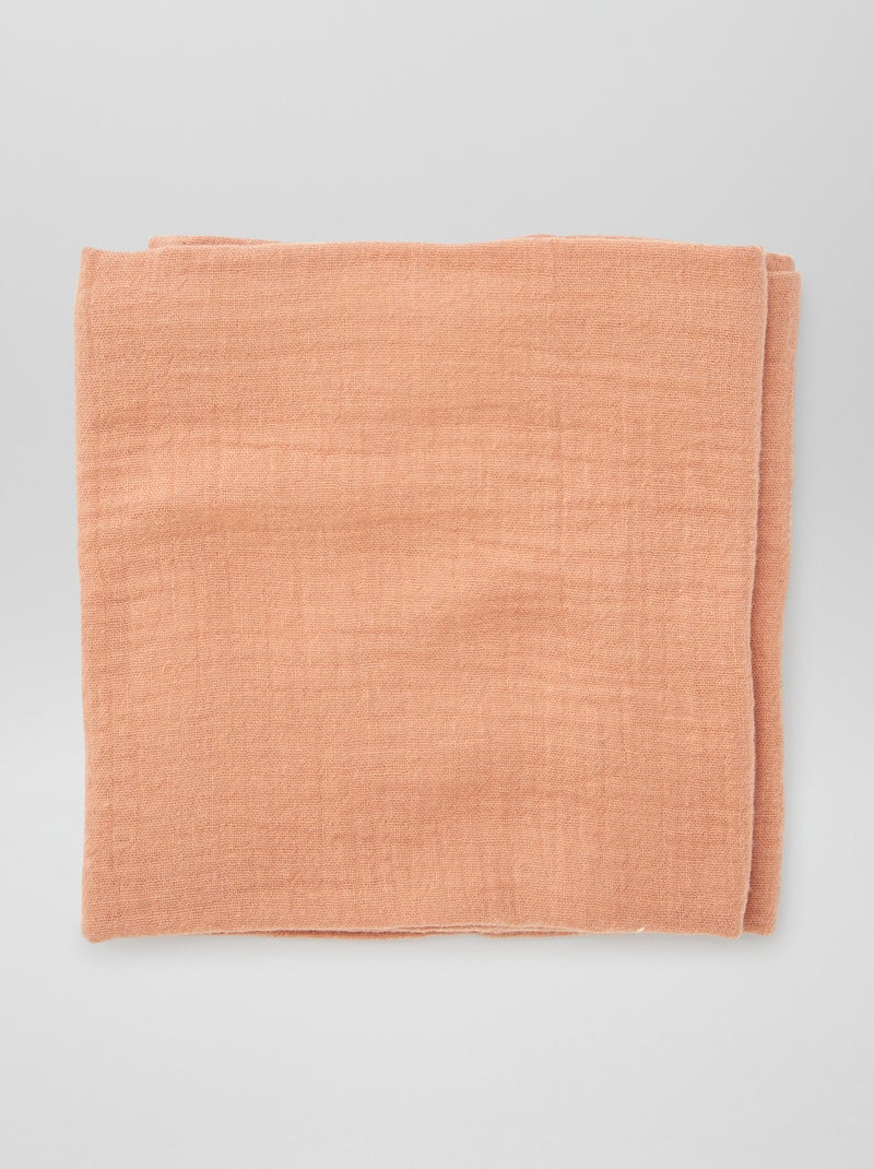 3er-Set Mulltücher KHAKI - Kiabi