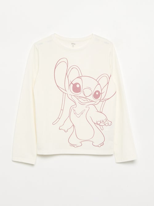 3er-Set T-Shirts 'Stitch' & 'Angel' - Kiabi