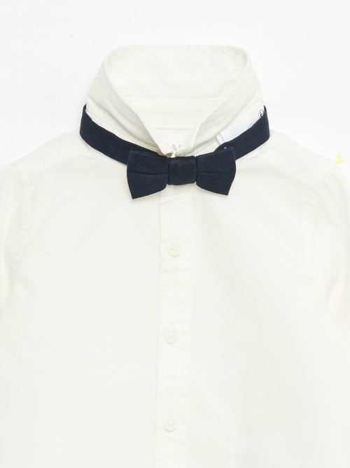 4-Piece Cotton and Linen Ceremony Outfit - Kiabi