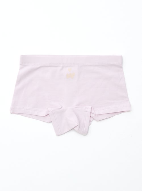 4er-Pack bedruckte Shorties - Kiabi