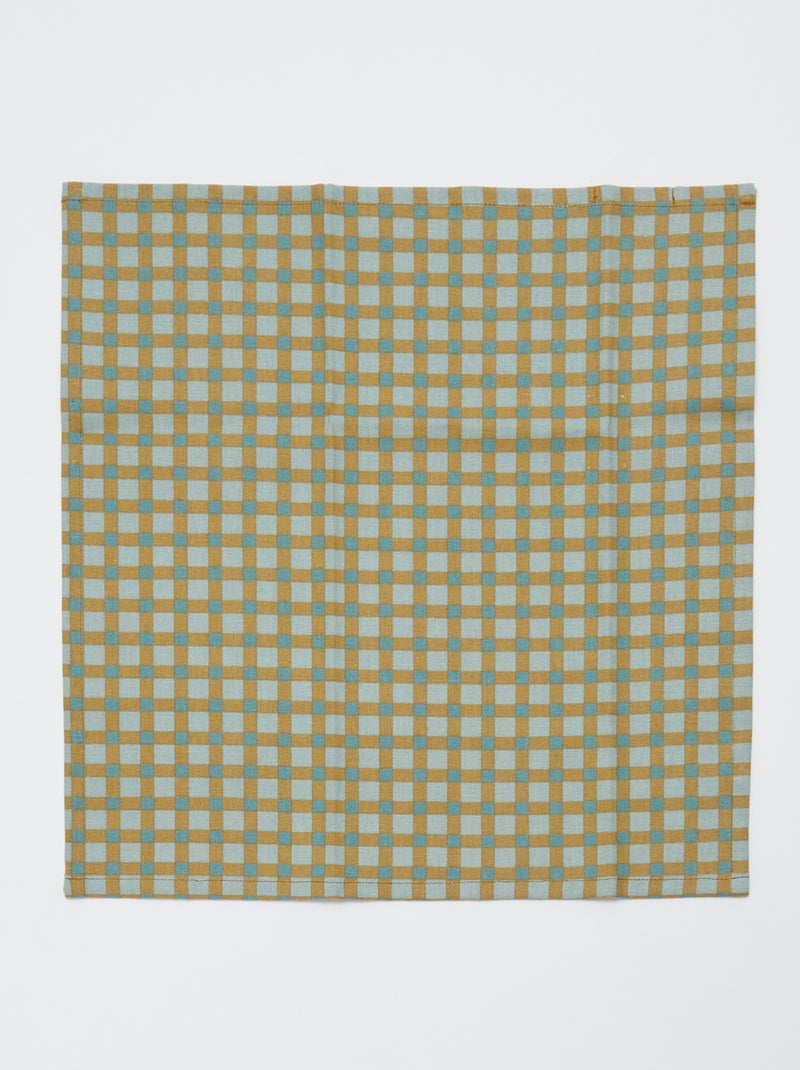4er-Set Stoffservietten 40 x 40 cm - Kiabi Home Mehrfarbig - Kiabi