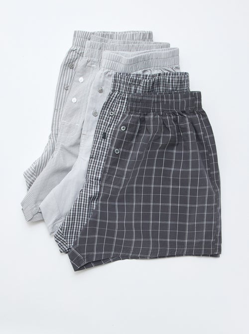 5-Pack Cotton Boxer Briefs - Kiabi