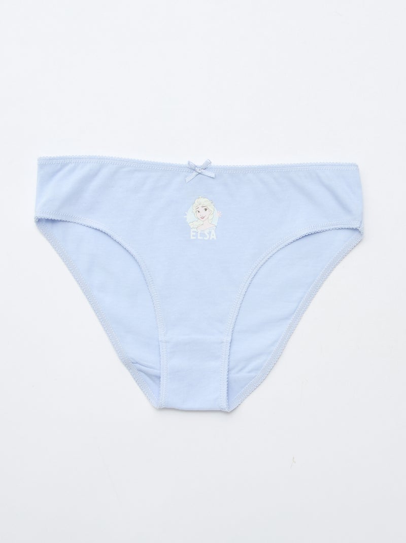 5-Pack 'Frozen' Briefs Blue - Kiabi