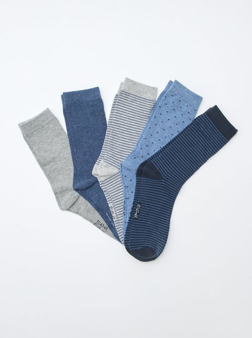 5-Pack of Funky Patterned Socks - Kiabi