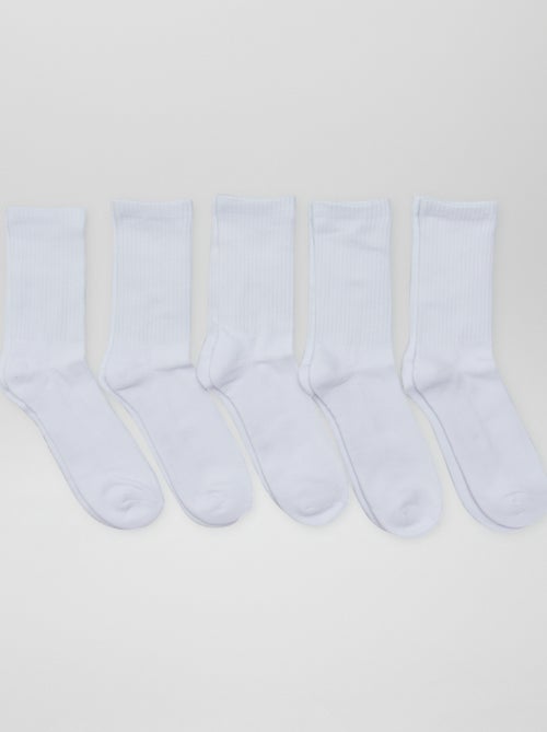 5-Pack of Tall Knitted Socks - Kiabi