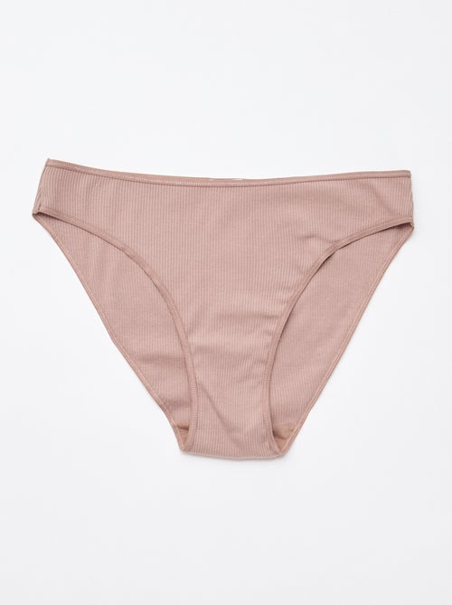 5-Pack Ribbed Briefs - Kiabi