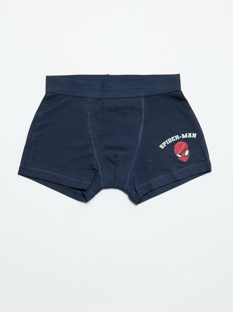 5-Pack 'Spiderman' Boxers Black - Kiabi