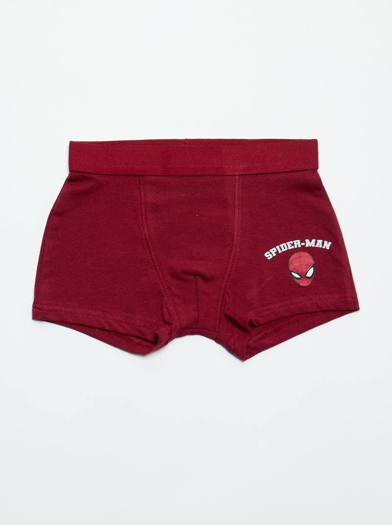 5-Pack 'Spiderman' Boxers Black - Kiabi