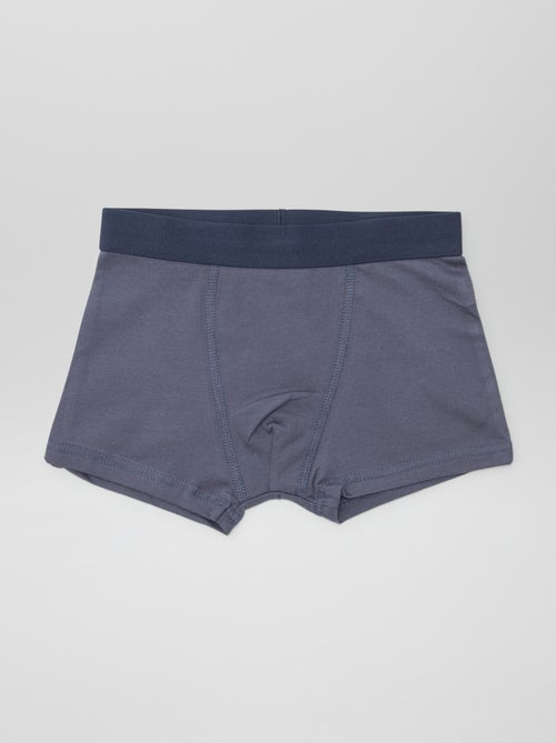 5 plain boxers - Kiabi