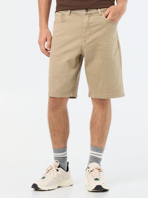 5-Pocket Jeans-Bermuda - Kiabi 5-Pocket Jeans-Bermuda - Kiabi