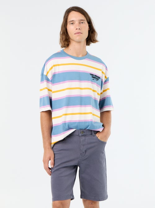 5-Pocket Jeans-Bermuda - Kiabi 5-Pocket Jeans-Bermuda - Kiabi
