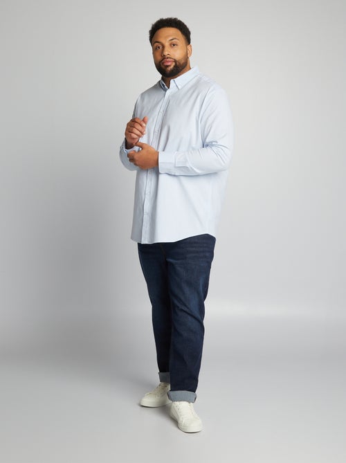 5-pocket straight-leg jeans - L34 - Kiabi