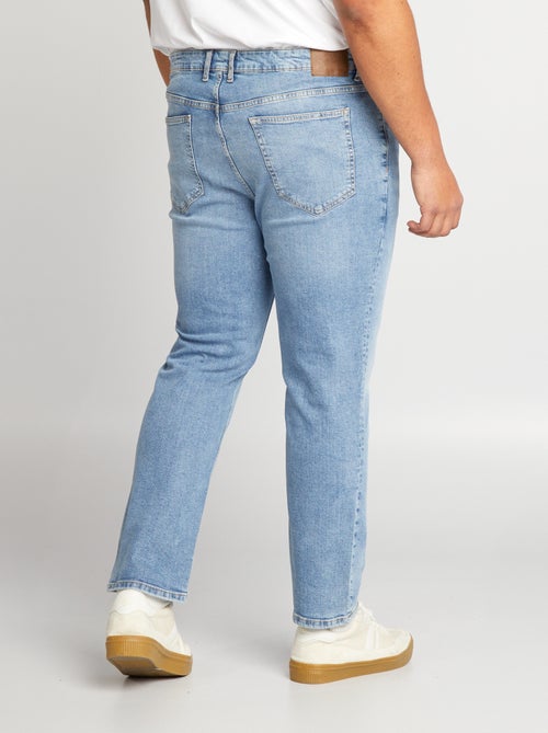 5-pocket straight-leg jeans - L34 - Kiabi