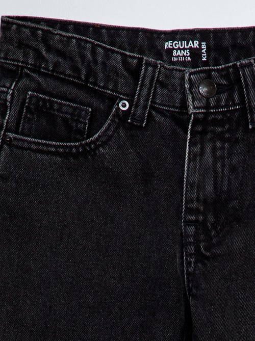 5-pocket straight-leg jeans - Kiabi