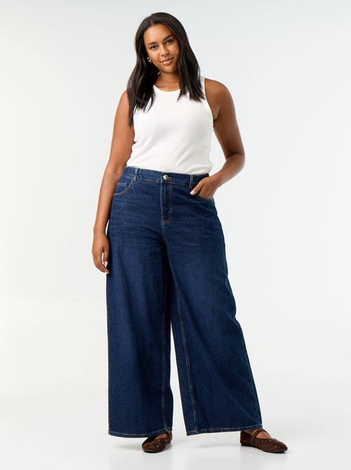 5-pocket super wide leg jeans - Kiabi