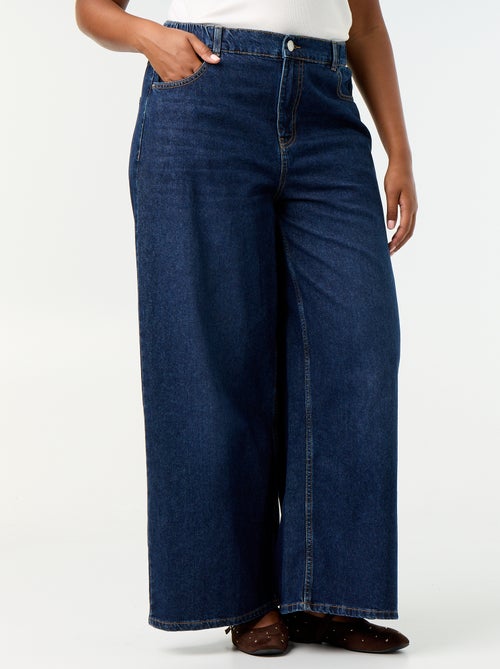 5-pocket super wide leg jeans - Kiabi