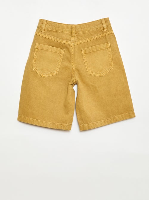 5-Pocket Twill Bermuda Shorts - Kiabi