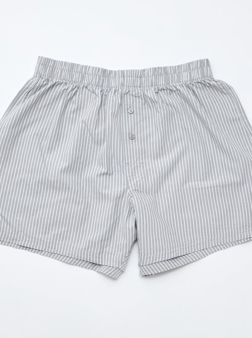 5er-Pack Baumwoll-Boxershorts - Kiabi