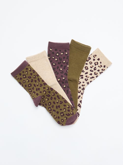 5er-Pack Socken - Kiabi