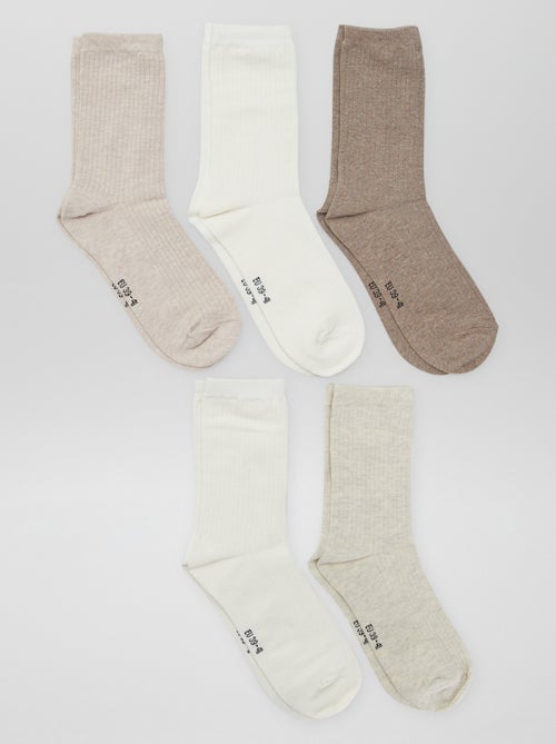 5er-Pack Socken - Kiabi