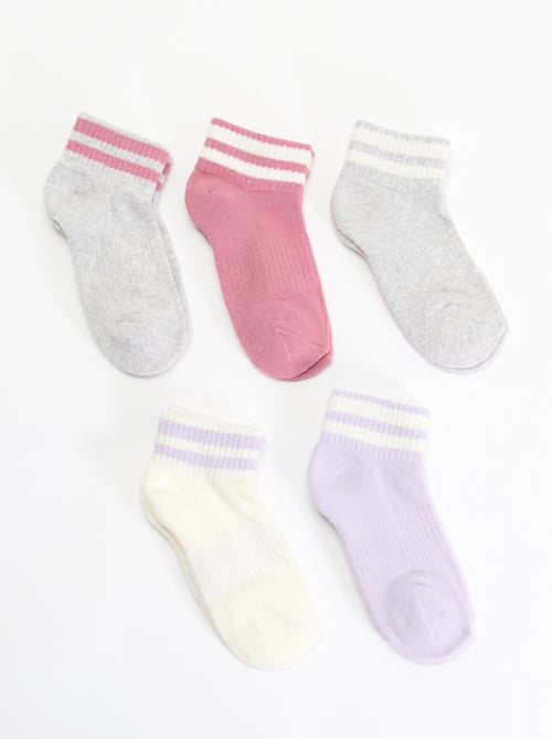 5er-Pack Sportsocken - Kiabi