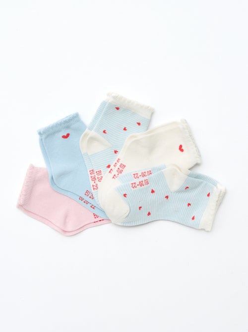 5er-Pack Stretch-Socken - Kiabi