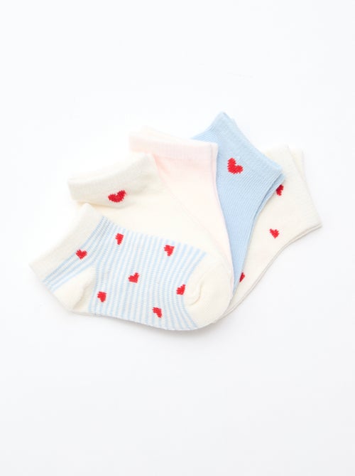 5er-Pack unsichtbare Socken - Kiabi