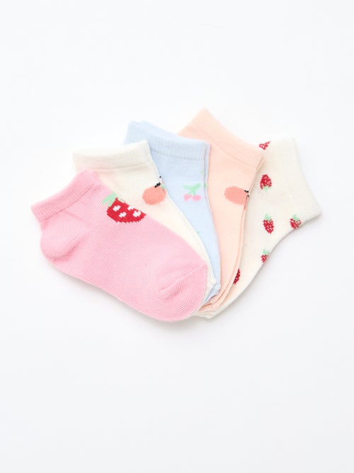 5er-Pack unsichtbare Socken - Kiabi